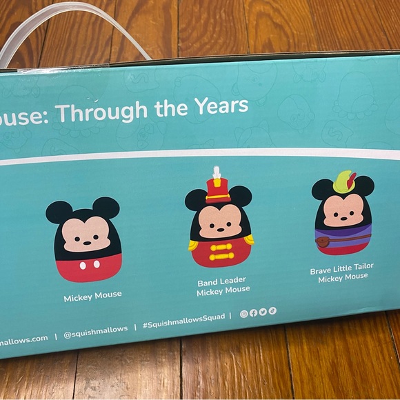 Squishmallow Mickey Mouse Through the Years Box Set - Picture 10 of 11